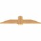 Ekena Millwork Eugene Smooth Timber Gable Bracket, Western Red Cedar, 48"W x 12"H x 1 1/2"D x 5 1/2"F, 6/12 Pitch GBW048X12X0206EUG00SWR - alternate 3